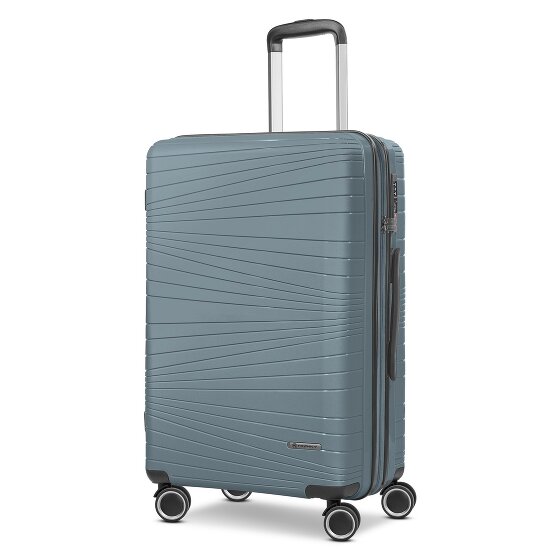 Franky Dallas 3.0 4 Rollen Trolley M 65 cm mit Dehnfalte