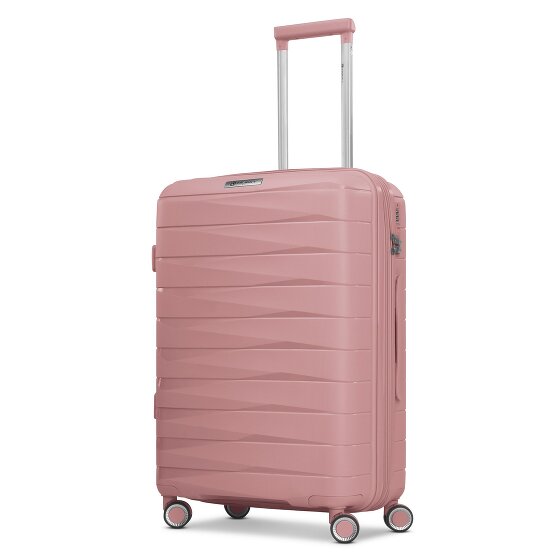 Franky London 4 Rollen Trolley M 65 cm mit Dehnfalte