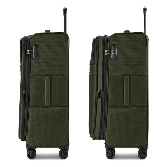 bugatti Valencia Soft 4 Rollen Trolley L 75 cm mit Dehnfalte