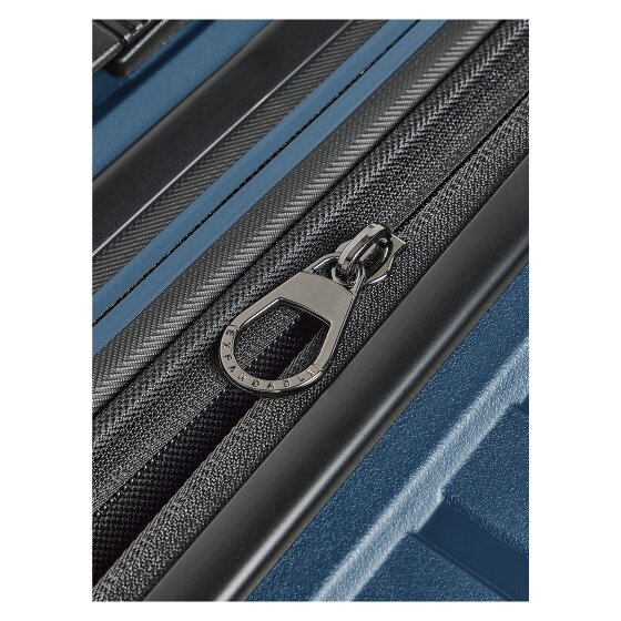 Pactastic Collection 04 THE CABIN + 4 Rollen Kabinentrolley S 55 cm mit Dehnfalte