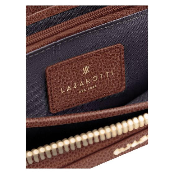 Lazarotti Bologna Leather XL Zip-Around Geldbörse Leder 19 cm