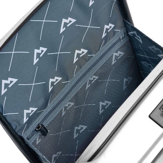 Bergpfeil Travel 4 Rollen Kabinentrolley 55 cm Laptopfach mit Dehnfalte