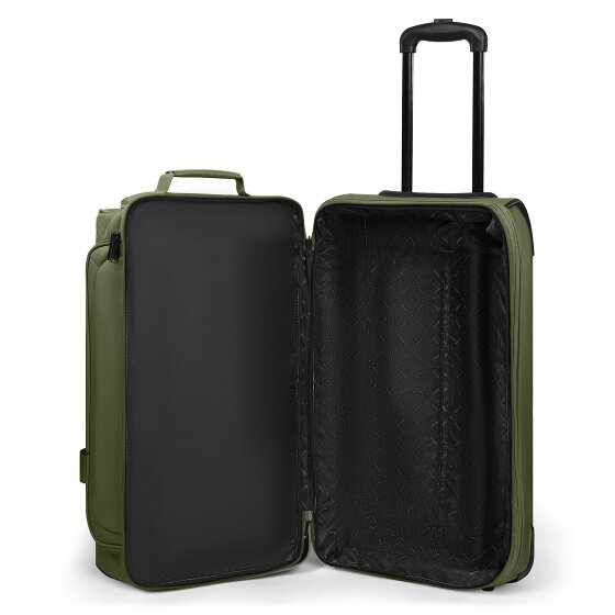 Redolz Duffle Essentials 2-Rollen Reisetasche 55 cm M mit Dehnfalte