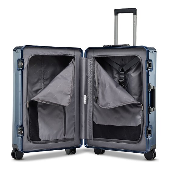 Stratic Phoenix 4-Rollen Trolley M Aluminium 68 cm