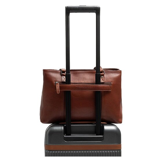 The Chesterfield Brand Alverino Schultertasche Leder 38 cm Laptopfach