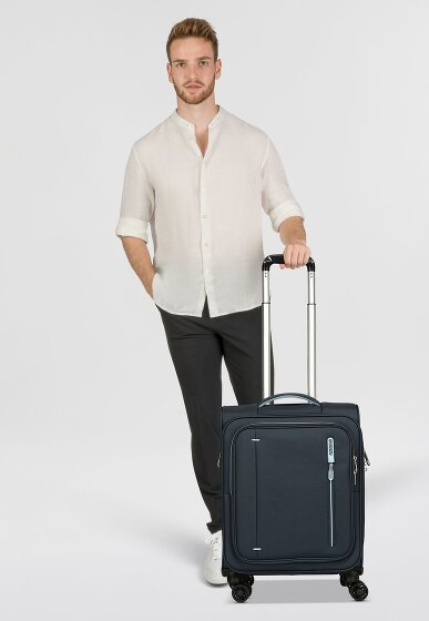 American Tourister Cloudrider 4 Rollen Kabinentrolley S 55 cm mit Dehnfalte