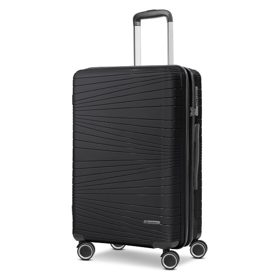 Franky Dallas 3.0 4 Rollen Trolley M 65 cm mit Dehnfalte