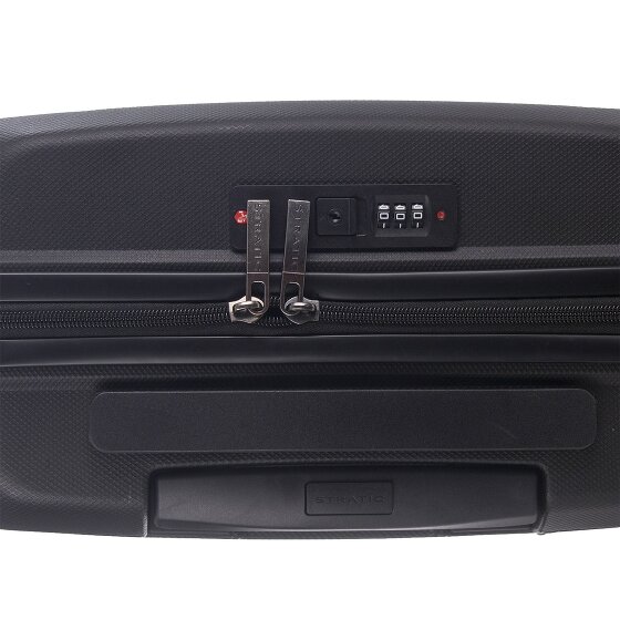 Stratic Shine 4 Rollen Kabinentrolley 55 cm