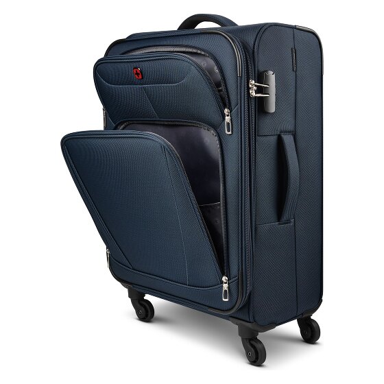 Wenger Beaumont 4-Rollen Kofferset S+L mit Dehnfalte