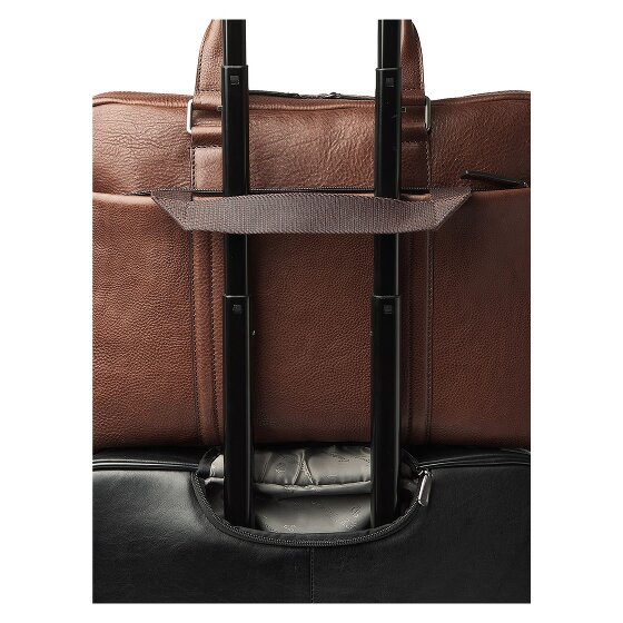Castelijn & Beerens Aktentasche RFID Schutz Leder 40 cm Laptopfach