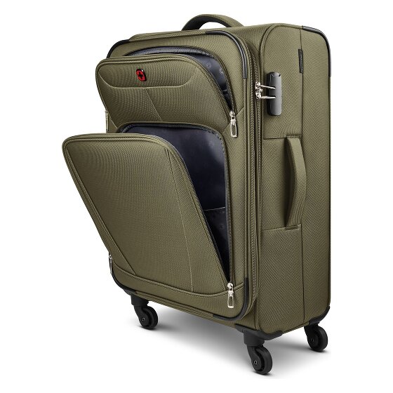 Wenger Beaumont 4-Rollen Kofferset M+L mit Dehnfalte