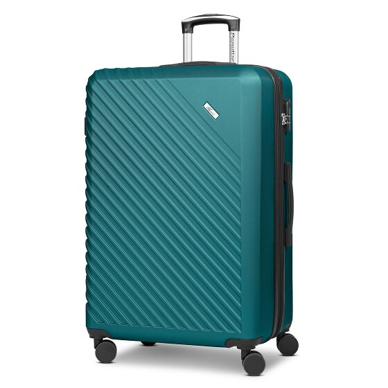 Check.In Paradise 2.0 4 Rollen Trolley L 78 cm mit Dehnfalte