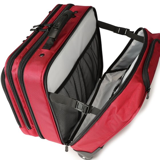 Dermata 2 Rollen Businesstrolley 38 cm Laptopfach