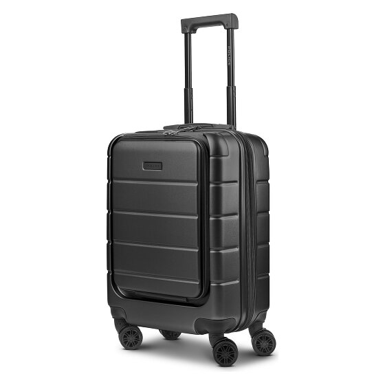 Police Dublin 4 Rollen Kabinentrolley S 54 cm Laptopfach mit Dehnfalte