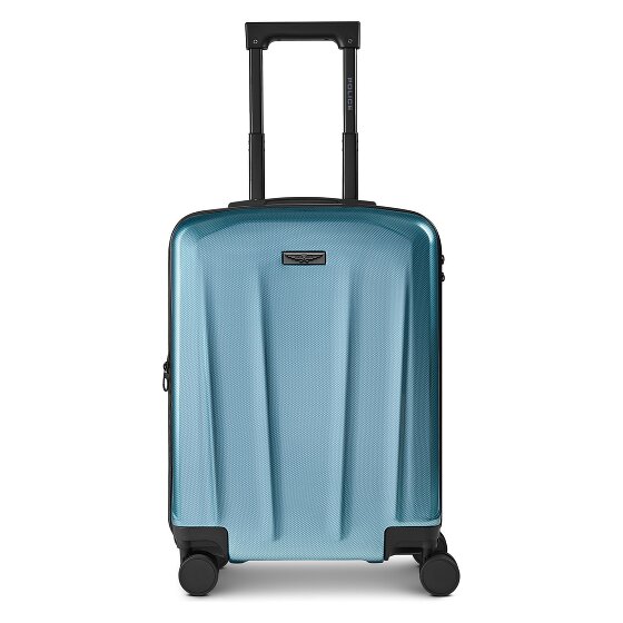 Police New York 4 Rollen Kabinentrolley S 54 cm mit Dehnfalte