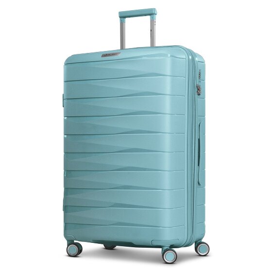 Franky London 4 Rollen Trolley L 74 cm mit Dehnfalte