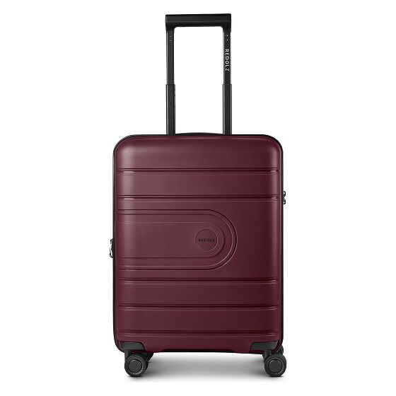 Redolz Essentials 11 4 Rollen Kabinentrolley 55 cm mit Dehnfalte