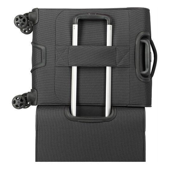 Travelite Cubis 4 Rollen Kabinentrolley S 55 cm mit Dehnfalte