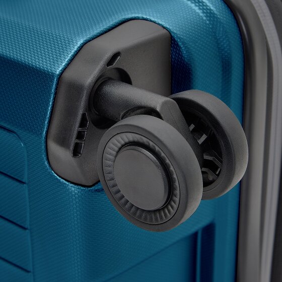 Pactastic Collection 01 4 Rollen Kabinentrolley S 55 cm mit Dehnfalte