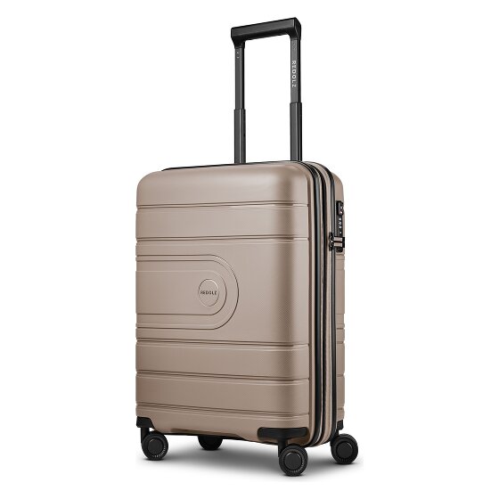 Redolz Essentials 11 4 Rollen Kabinentrolley 55 cm mit Dehnfalte