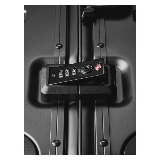 Redolz Pro Aluminium 4-Rollen Kabinentrolley S Aluminium 55 cm