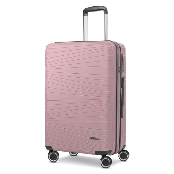 Franky Dallas 3.0 4 Rollen Trolley M 65 cm mit Dehnfalte