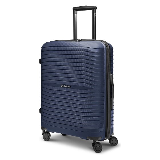 Stratic Shine 4 Rollen Trolley 66 cm mit Dehnfalte