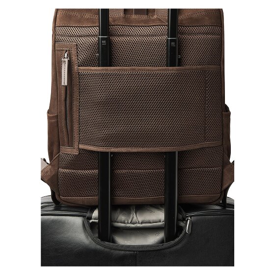 Castelijn & Beerens Veneto Daypack RFID Schutz Leder 40 cm Laptopfach