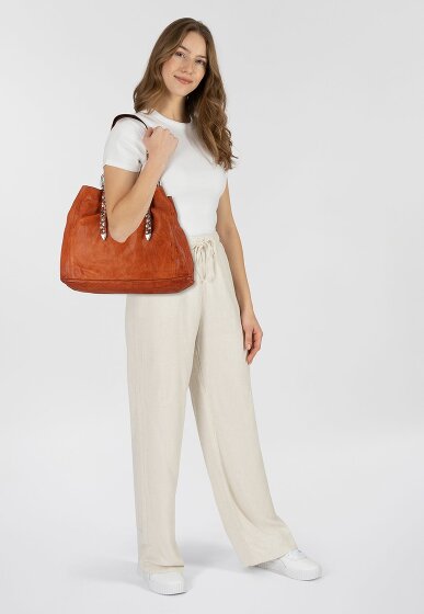 Campomaggi Lidia Shopper Tasche Leder 41 cm