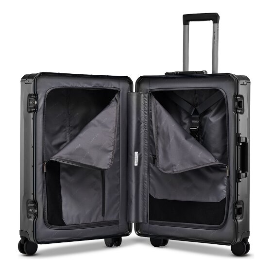 Stratic Phoenix 4-Rollen Trolley M Aluminium 68 cm
