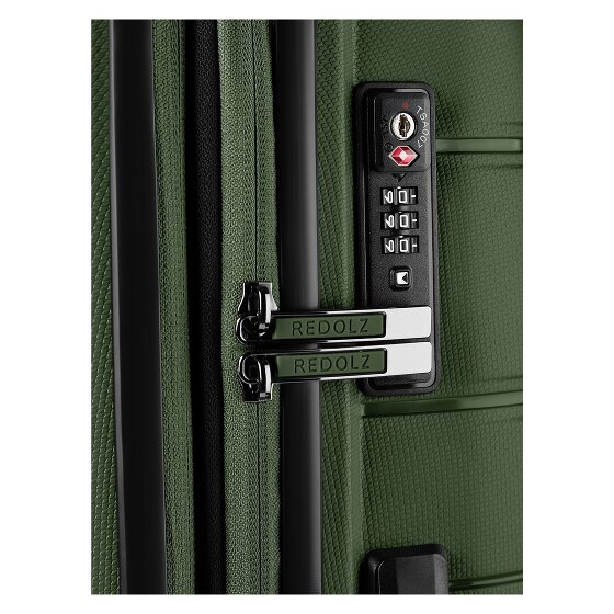 Redolz Essentials 11 4 Rollen Kofferset 3-teilig mit Dehnfalte