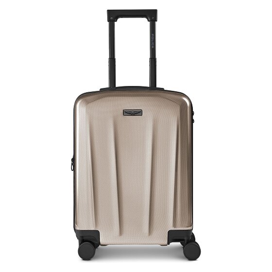 Police New York 4 Rollen Kabinentrolley S 54 cm mit Dehnfalte