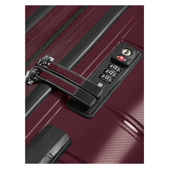 Redolz Essentials 11 4 Rollen Trolley 76 cm mit Dehnfalte