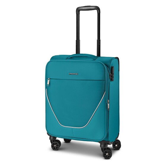 Stratic taska 4 Rollen Kabinentrolley S 55 cm mit Dehnfalte