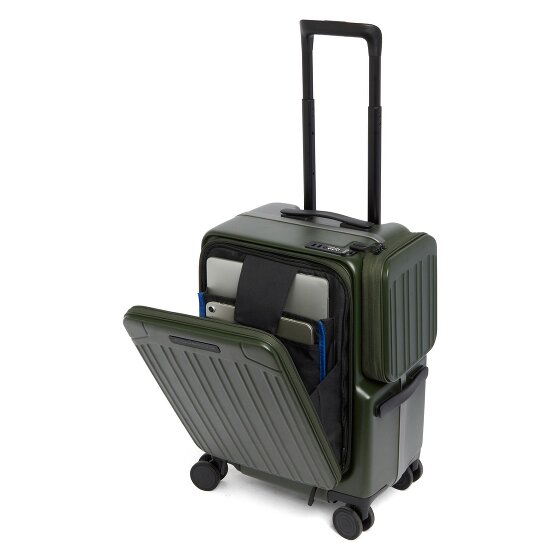 Piquadro PQ-Light 4 Rollen Kabinentrolley 55 cm Laptopfach