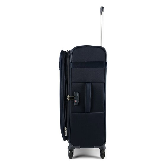 Samsonite Citybeat 4 Rollen Trolley 66 cm mit Dehnfalte