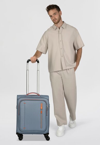 American Tourister Cloudrider 4 Rollen Kabinentrolley S 55 cm mit Dehnfalte