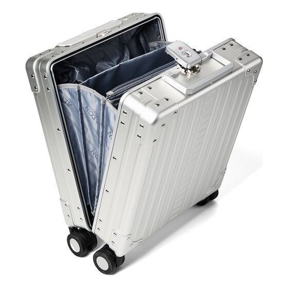 Aleon Business 4-Rollen Businesstrolley 42 cm Laptopfach