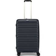 d&n Travel Line 4700 4 Rollen Trolley 68 cm mit Dehnfalte Produktbild