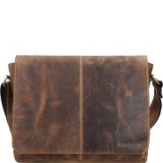Greenburry Vintage Messenger Umhängetasche Leder 33 cm Produktbild