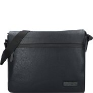 Jost Stockholm Messenger Tasche Leder 38 cm Laptopfach Produktbild