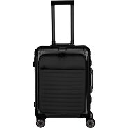 Travelite Next 4-Rollen Kabinentrolley Aluminium 55 cm Laptopfach Produktbild