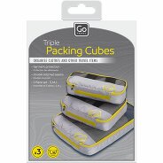 Go Travel Packing Cubes Packtasche Set 3tlg. Produktbild