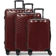 Redolz Essentials 18 2.0 4 Rollen Kofferset 3-teilig mit Dehnfalte Produktbild