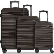 Redolz Essentials 16 3-SET 4 Rollen Kofferset 3-teilig Produktbild