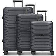 Stratic Shine 4 Rollen Kofferset 3-teilig mit Dehnfalte Produktbild