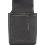 Greenburry Vintage Black Gürteltasche - Kellnerbörse Leder 14,5 cm Produktbild