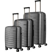 Travelite Air Base 4 Rollen Kofferset 3-teilig mit Dehnfalte Produktbild