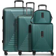 Redolz Essentials 14 4-Rollen Kofferset + Beautycase 4 tlg. mit Dehnfalte Produktbild