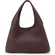 LES VISIONNAIRES Paz Weave Silky Schultertasche Leder 42 cm Produktbild